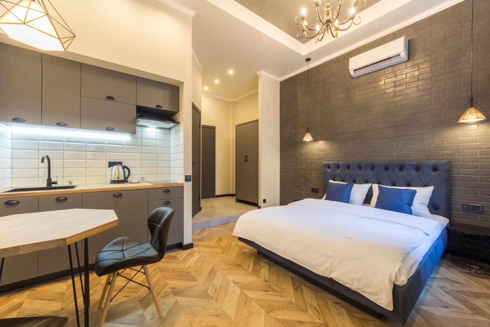 Self Check-In Apartments Maidan Area Kiev Kamer foto